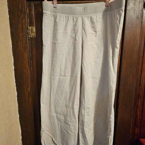 WEARABLES ASTRI ASYMMETRIC WIDE LEG PANT/ Khaki / NEW without tags/ XL - Picture 1 of 4